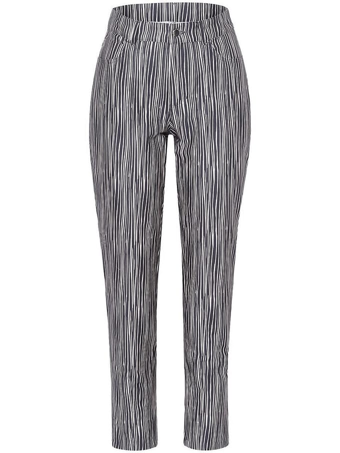 Slim fit-broek Van Emilia Lay zwart