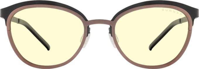 GUNNAR - Palomar Gaming Bril - Computerbril - Blauw Licht Bril - Blue Light Glasses 0.2 Sterkte Amber
