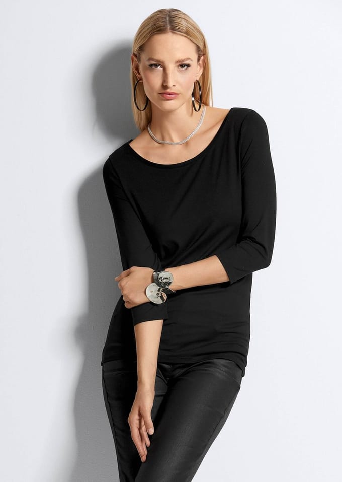 MADELEINE Shirt Shirt met boothals