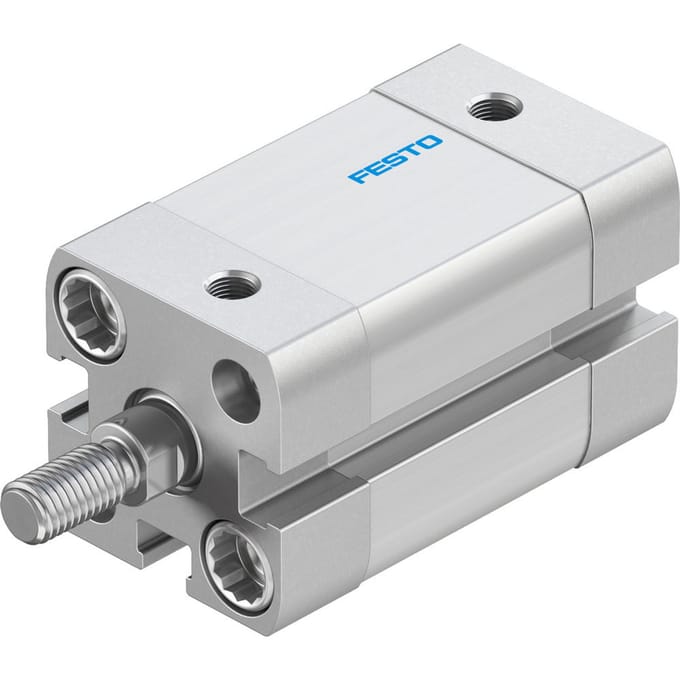 Festo Compacte Cilinder 16mm Boring 15mm Slag ISO 21287 Dubbelwerkend - 536221 - P2BJE