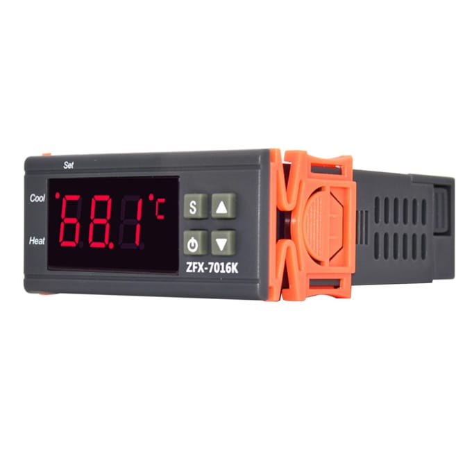 ZFX-7016K 30A Digitale Temperatuurregelaar Intelligente Hoge Nauwkeurigheid Temperatuur Regelthermostaat voor 220V