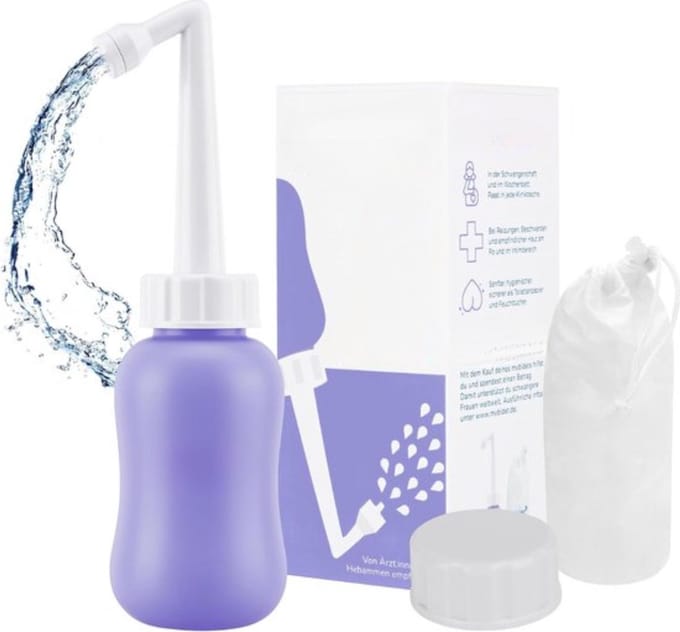 Draagbare bidet - Bidet - Vaginale douche - Mobiele bidet - Portable bidet - Draagbare bidets