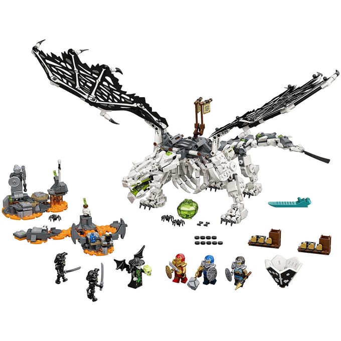 LEGO NINJAGO: Skull Sorcerer's Dragon Bordspelset (71721)