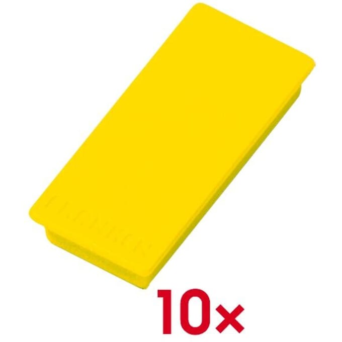 FRANKEN magnetische klem, kleefkracht: 1.000 g, 50 x 23 mm, geel