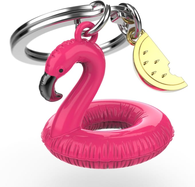 Metalmorphose - Sleutelhanger - Flamingo