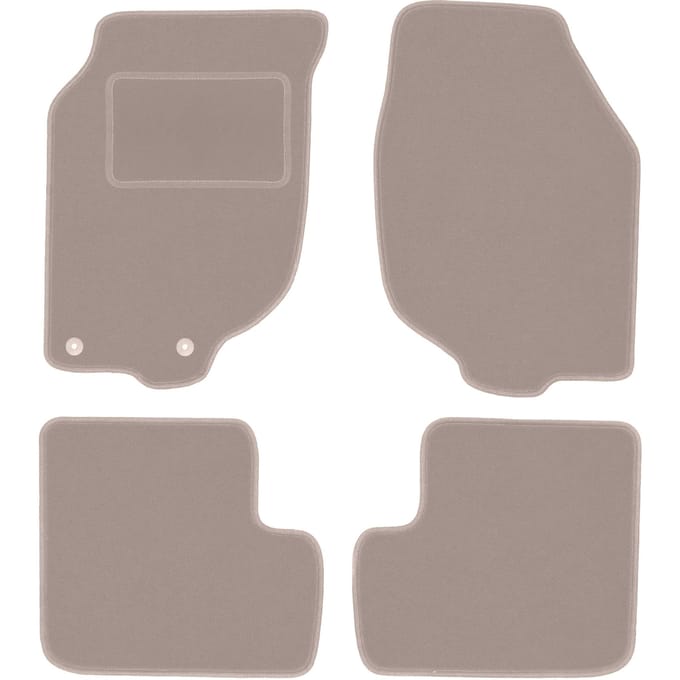Beige veloursmatten voor: Rover 25 hatchback (1999-2005)