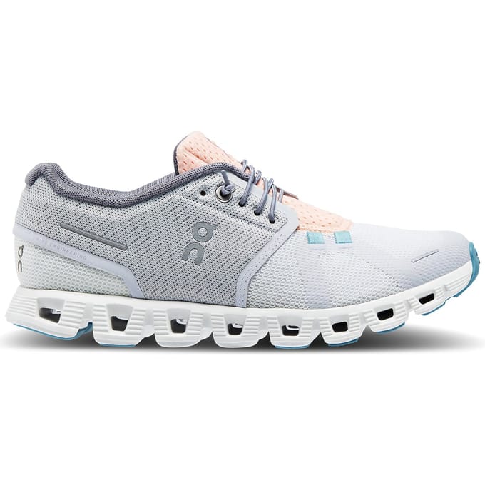 On Cloud 5 Push Glacier Undyed-white Maat: 36 | Hardloopschoenen Outlet | Dames | Wit