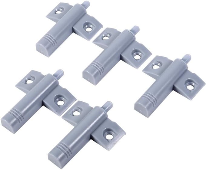 Allecto Plus - Küchenschranktür demper buffer - zacht sluiten - 20 stuks - grijs - keukenkast demping