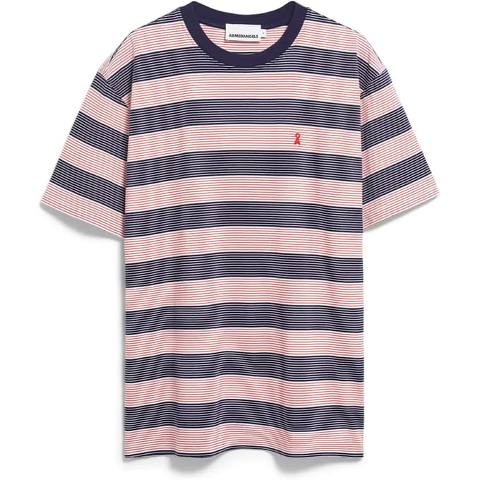 T-shirt Armedangels Maarkos Multi Stripes