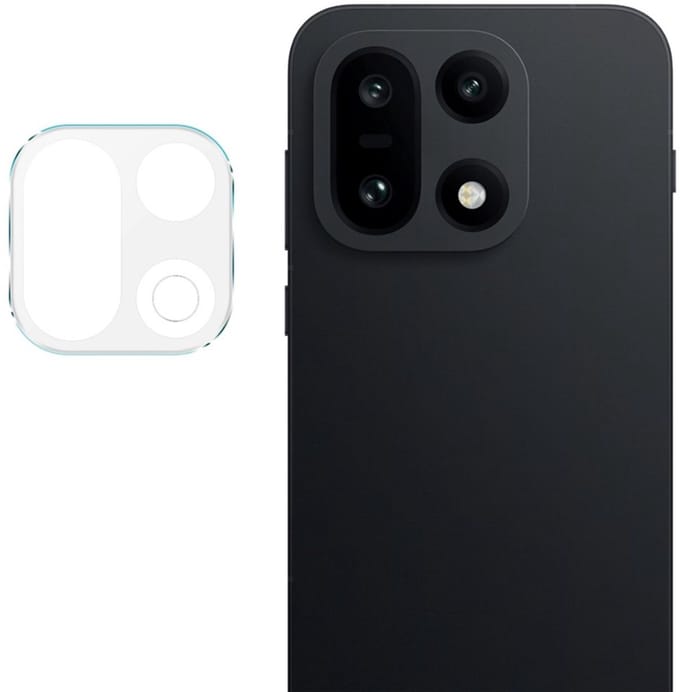 IMAK Camera Lens Protector - Geschikt voor OnePlus 15 Camera Lens Protector - IMAK 9H Tempered Glass - Transparant