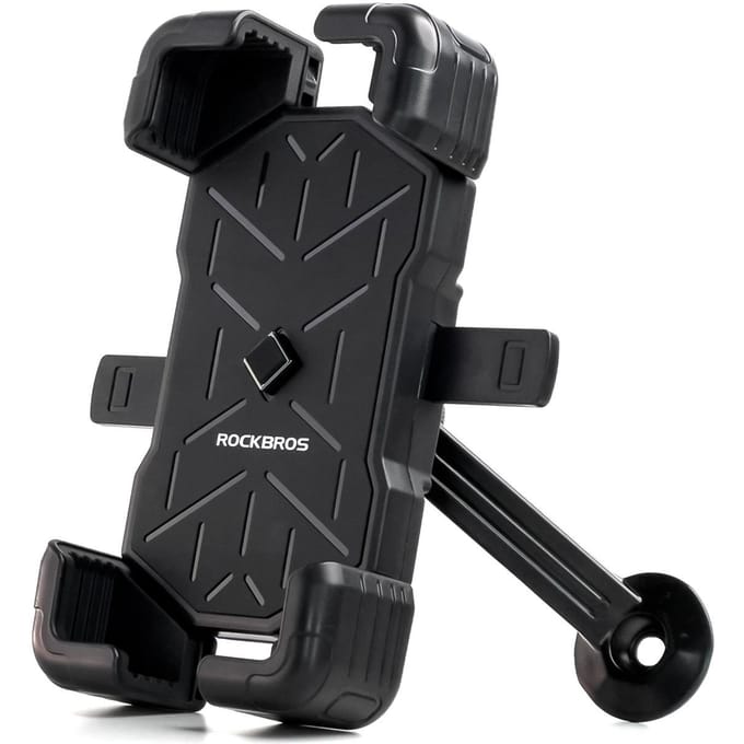Rockbros 25210030007 phone holder for motorcycle - black