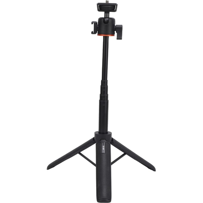 Uitschuifbare Selfie Stick Statief voor OSMO POCKET 3 voor ONE X2 Verlengstok met 1/4 inch schroef black