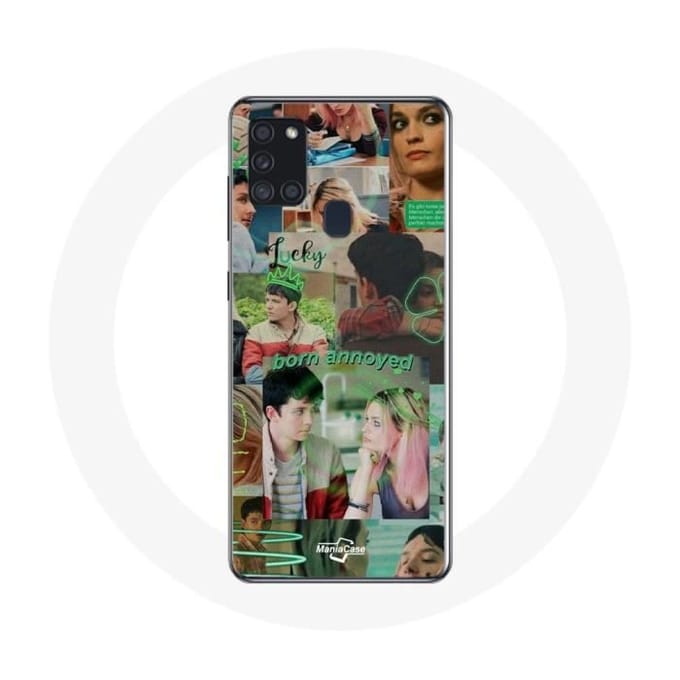 Coque - Samsung - Galaxy A21S - Souple - Blanc - Sex Education