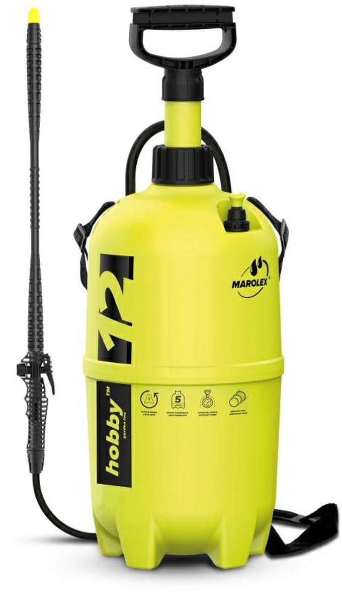 Marolex Hobby Serie - Druksproeier - 12L - Polypropyleen Lans - Chemisch Bestand