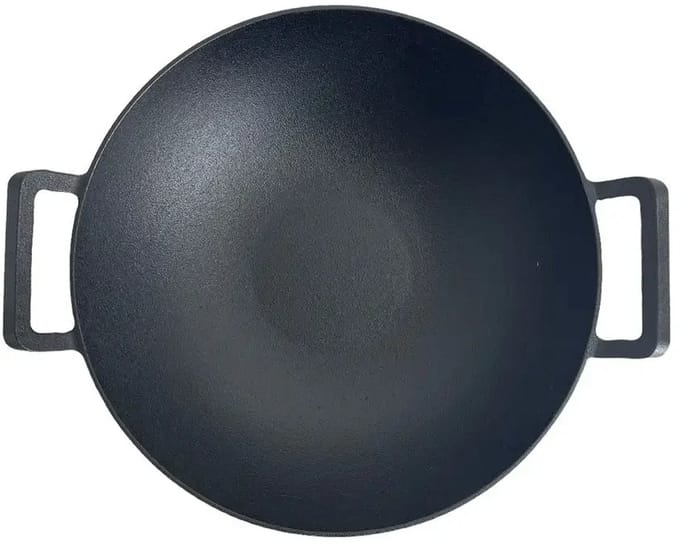 Wokpan Wok 14 Inch Gietijzer