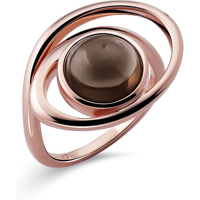 Orphelia Dames 925 Sterling Zilveren Ring - Roze ZR-7495