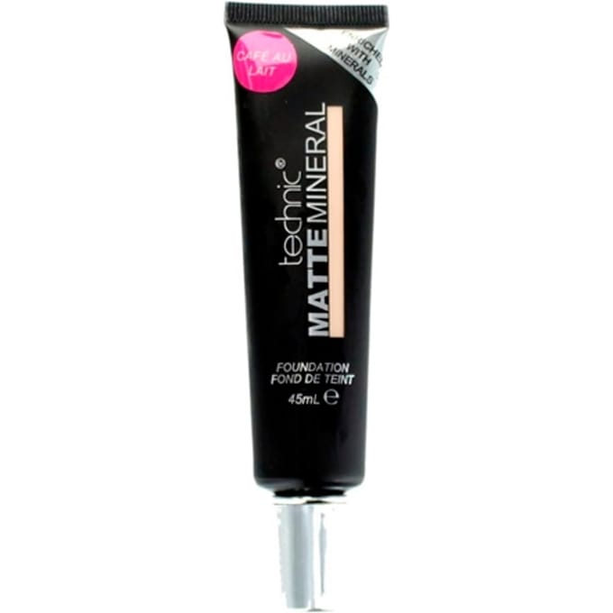 Technic Matte Mineral Foundation - CafÃ© Au Lait
