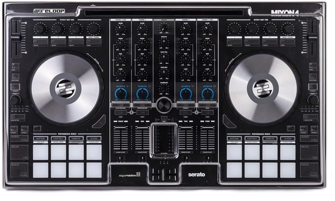 Decksaver Reloop Mixon 4 / Mixon 8 Cover - Cover voor DJ-equipment