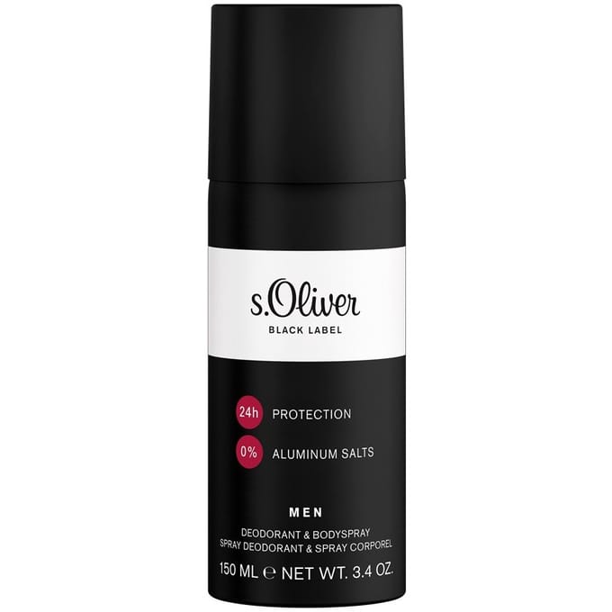 s. Oliver Black Label Men Deodorant Spray 150 ml