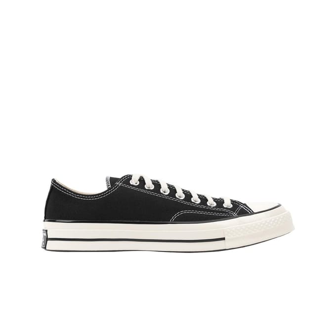 Baskets Converse Chuck 70 Low Noires Unisexe Egret 162058C 44.5 black