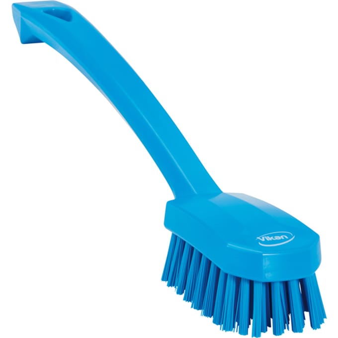 Vikan Hygiëne universele afwasborstel blauw