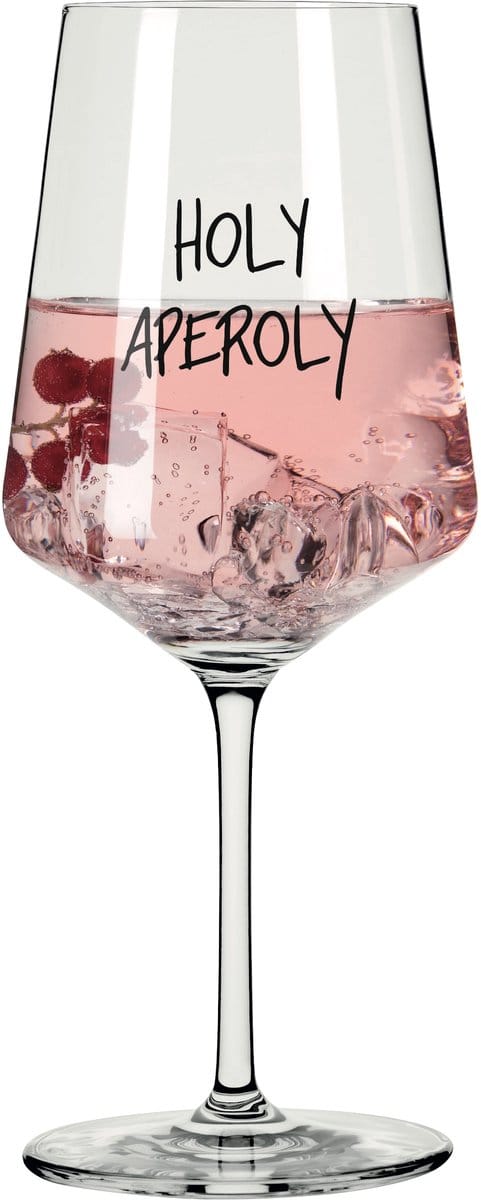 Ritzenhoff Cocktailglas - Holy Aperoly Design - Kristalglas - 544 ml - Aperol Spritz Glas - Geschikt voor de Vaatwasser