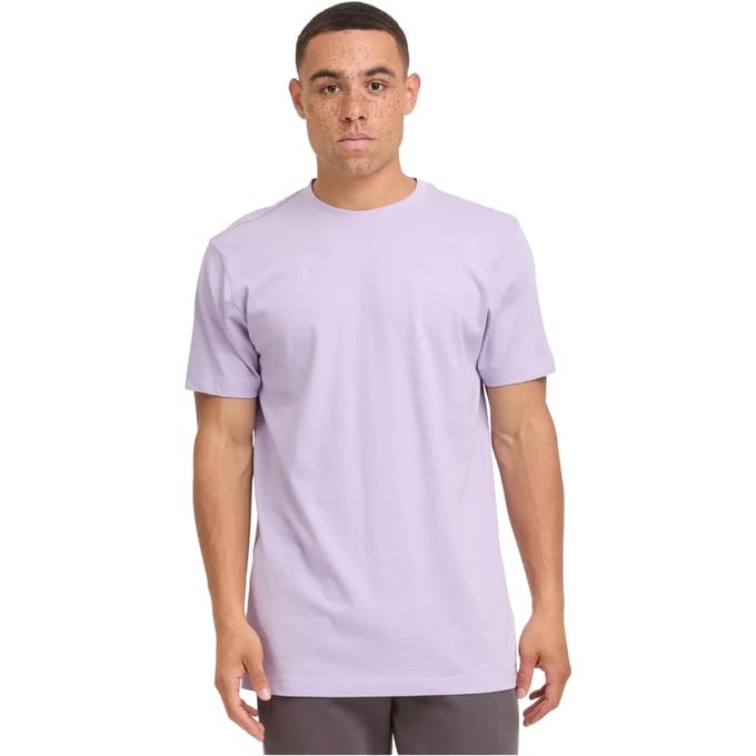 Urban Classics - Basic Heren Tshirt - M - Lila