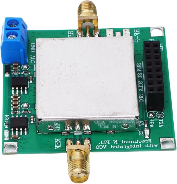 Frequentie Generator - PLL Module - Signaal Genereren - Breed Frequentiebereik - 25-6000 MHz - Groen