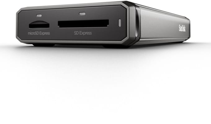 SanDisk Pro Reader Dual - SD / Micro SD Pro Dock 4 compatibel