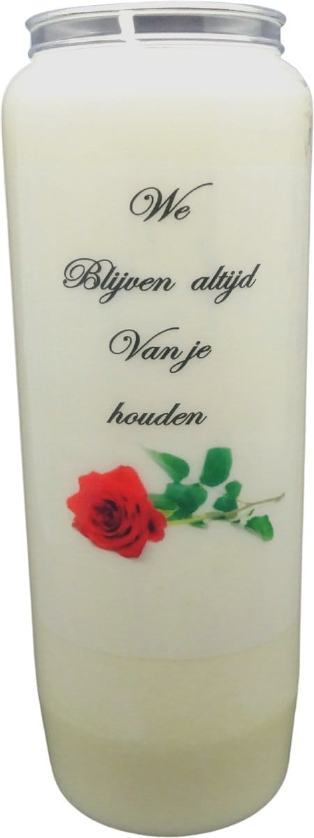 Noveenkaars Spreuk 013 - 9 dagen brander (5 stuks)