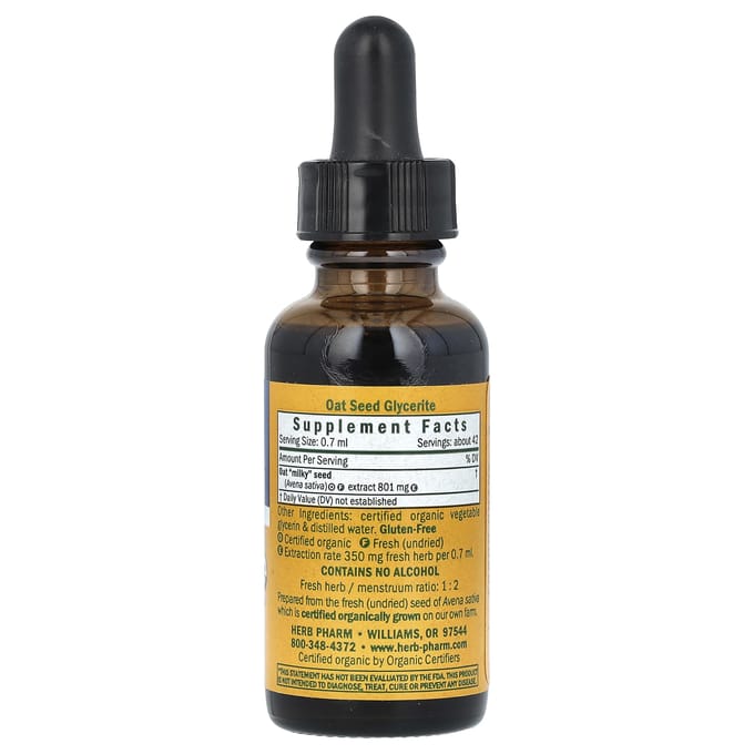 Haverzaad, Alcoholvrij, 30ml (1 fl oz)