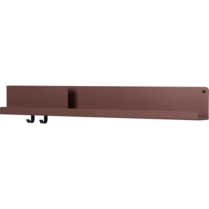 Muuto Folded rek - 96 x 13 cm - deep red