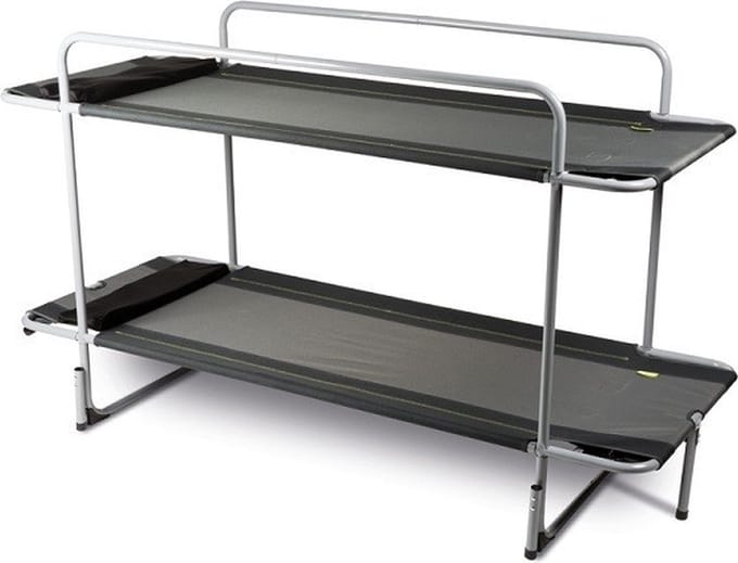 Kampa Bunkie Stapelbed - sterk stalen frame - 600D polyester - met draagtas