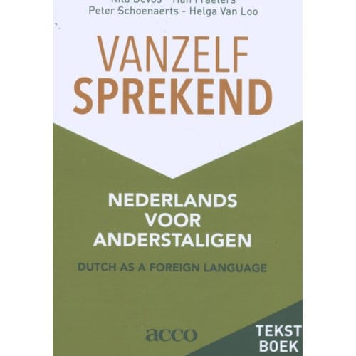 Vanzelfsprekend. Nederlands Voor Anderstaligen - Rita Devos