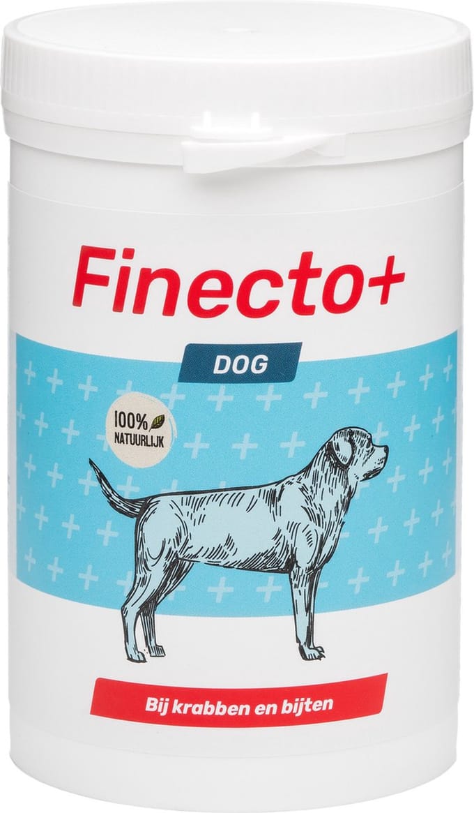 Finecto+ Dog - Voedingsupplement - Parasieten - 300g