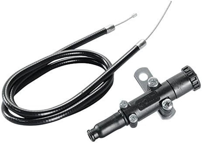 Startset met Kabel voor Scooter of Bromfiets - Zwart