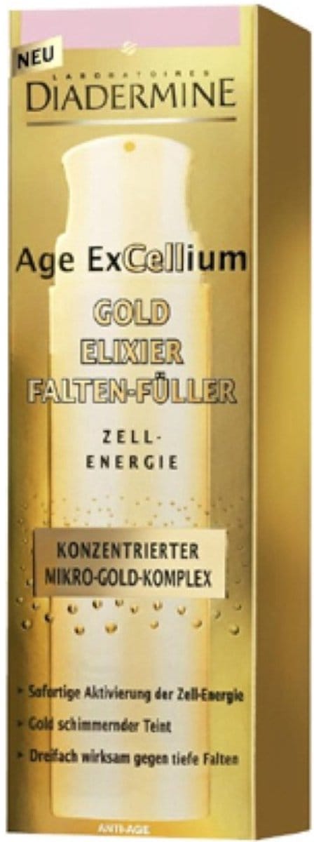 diadermine age excellium gold serum anti-age - Intensieve Anti-Rimpel Werking - 30 ml