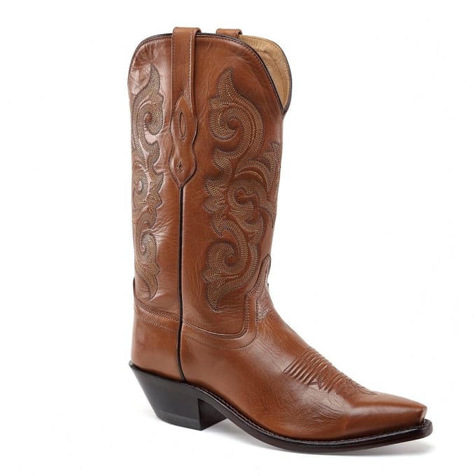 Bootstock Conveted Cowboylaarzen - Dames - Cognac - Leer