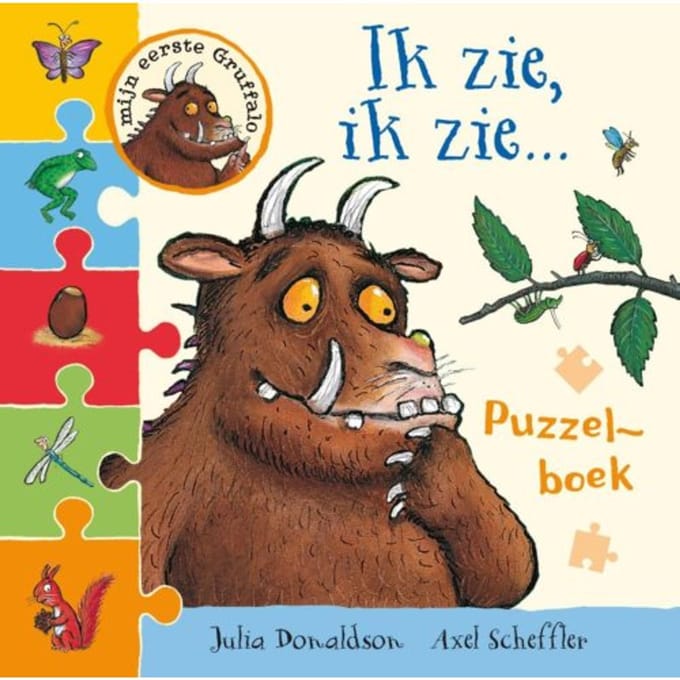 Ik Zie, Ik Zie.. Gruffalo Puzzelboek - Julia Donaldson
