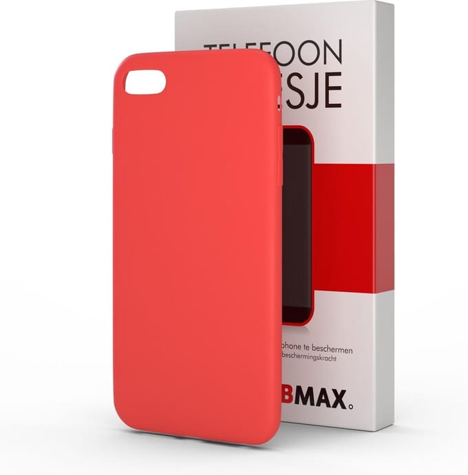 BMAX Hoesje Rood geschikt voor iPhone 6/6S Plus| Dun en beschermend telefoonhoesje | Case