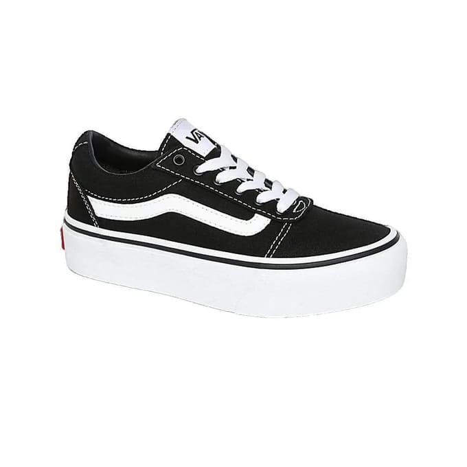 VANS MY Ward Platform (Canvas) Black - White - Sneakers - Unisex