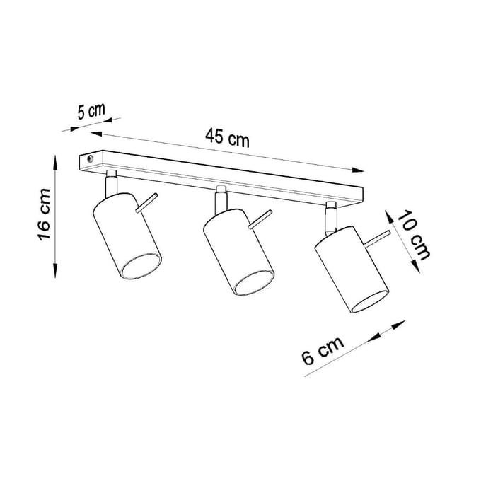 Plafondlamp Sollux Lighting Ring 3