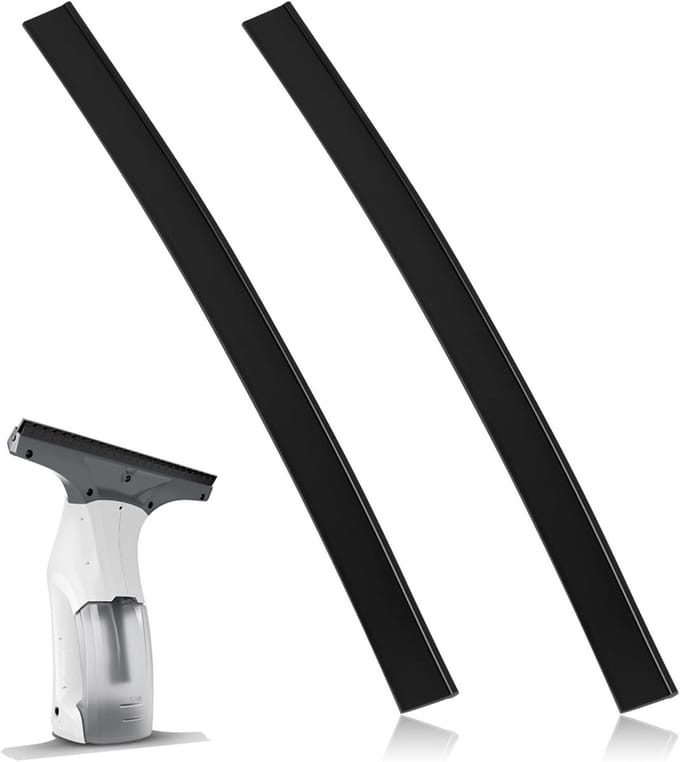 Reserveonderdelen Raamzuiger - Rubberen Lippen - Streeploos Reinigen - Brede Compatibiliteit - 280 mm - Wit