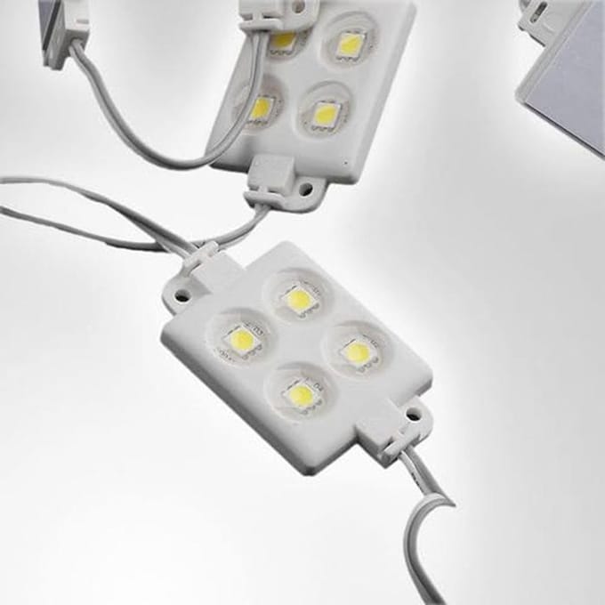 LED-moduleset IP65 - 20x Waterdichte SMD LED Module 12V voor Binnen en Buiten