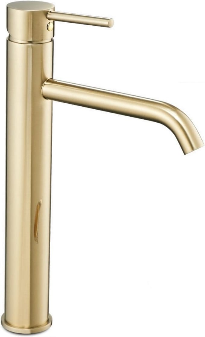 Rea Lungo Gold High - Wastafelkraan - Goud