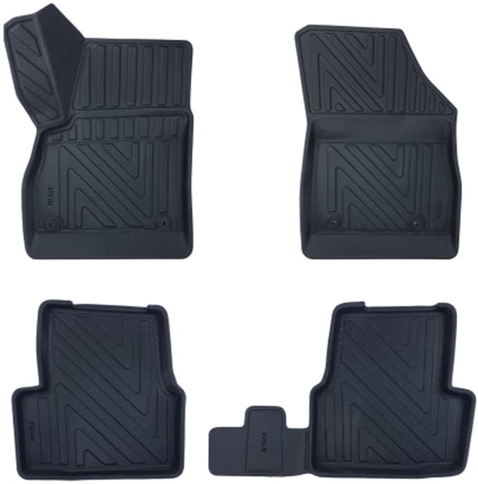 Rubbermatten Opel Astra K 2015-2021 (complete set) - Premium carbonlook
