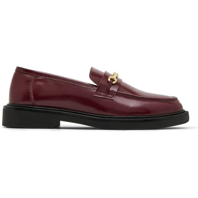 Steve Madden Huddles Flat Shoes Bur Box Leather Größe: 36 | Loafer Outlet | Damen