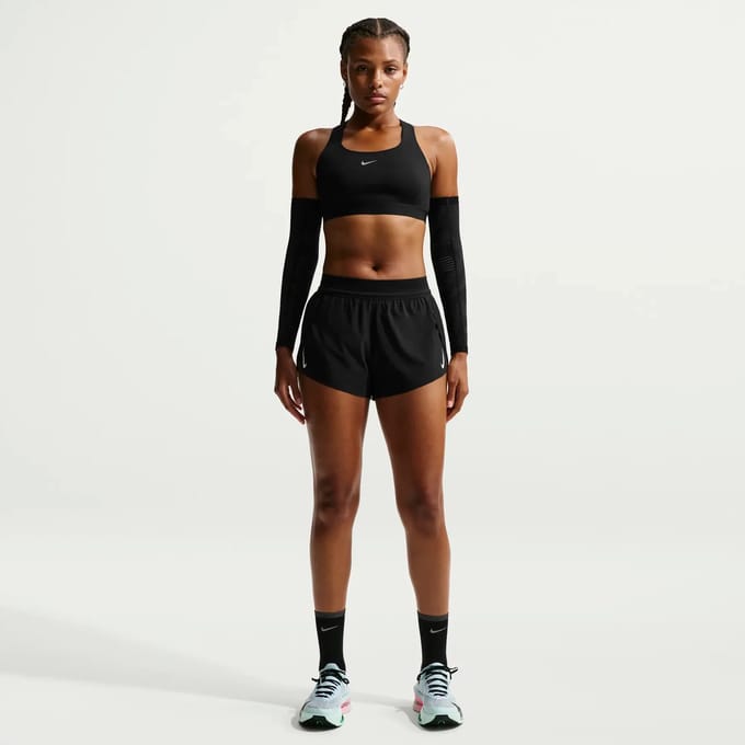 Nike Swift High Support Sport-bh Dames Zwart K010