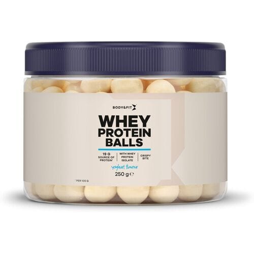 Body & Fit Whey Protein Balls - Eiwitrijke snack - 250 gram - Yoghurt