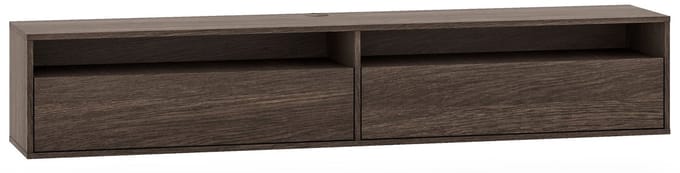 Selsey Heggers – TV-meubel met 2 deuren en vakken - Dunin eiken - 180cm